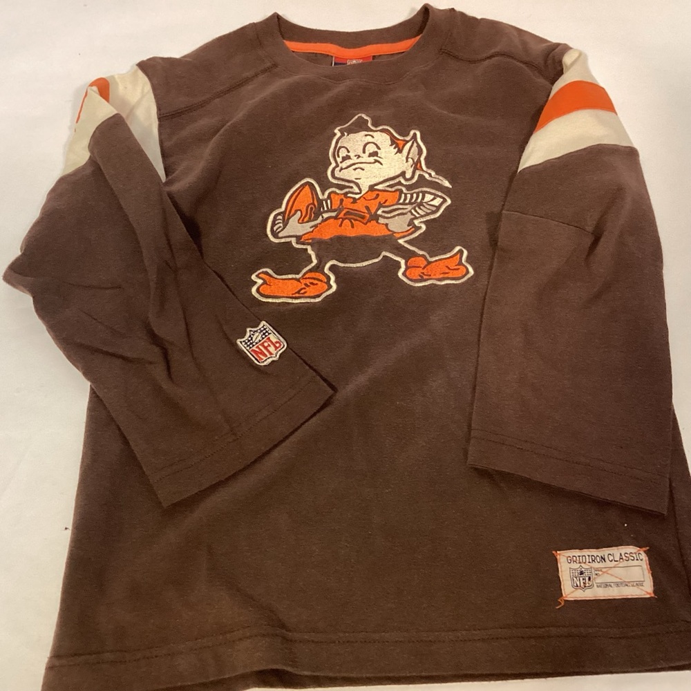 Cleveland Browns Brownie shirt Reebok Gridiron Classics Youth size Small